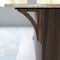 Ekena Millwork 1 3/4"W x 8 1/2"D x 12"H Large Thorton Wood Bracket, Walnut BKTW01X08X12THWA - alternate 5